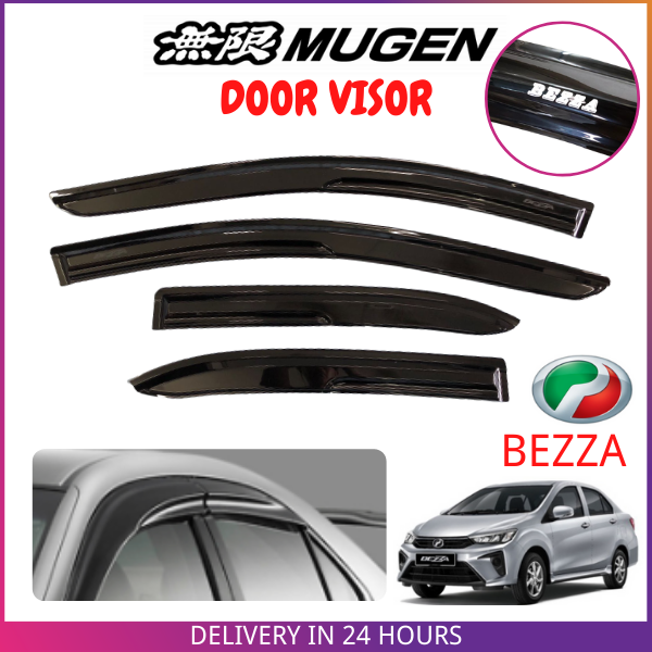 Perodua Bezza Door Visor Air Press Window Mugen Style Acrylic Wind ...