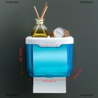 dongchigai ชั้นวางกระดาษชำระชั้นวางกระดาษชำระชั้นวางกระดาษชำระแบบติดผนังกันน้ำ