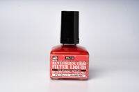 สีทำคราบ Mr.Weatheringcolor Filter Liquid WC13 Glaze Red