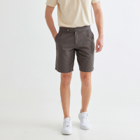 Khaki Bros - Loose Fit Shorts - กางเกงขาสั้น ทรง Loose Fit - KM22T005 - Lt.Khaki