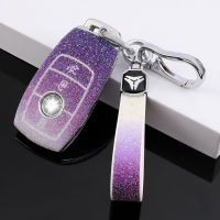 【cw】 In Stock Direct Selling Fashion Car Key Case Suitable for -Benz c260lc200la200 Rhinestone Key Case Cover ！