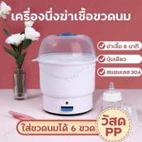 เครื่องนึ่งขวดนม เครื่องนึ่งขวดนมแบบมัลติฟังก์ชั่น รุ่นKH-906 เครื่องนึ่งฆ่าเชื้อด้วยไอน้ำ เนเจอร์ เครื่องนึ่ง ขวดนม ไฟฟ้า เครื่องนึ่ง