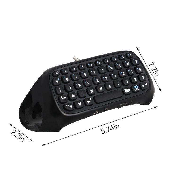 Gamepad Keyboard 3.0 Plastic Game Controller Keyboard with Charging