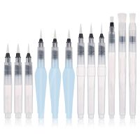ชุดปากกาพู่กันสีน้ำ36แพ็คปากกาแปรงน้ำเติม Aqua Paint Brushes หมึกและปากกาแปรงน้ำอุปกรณ์ศิลปะ