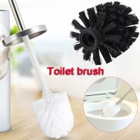 Universal Toilet Brush Replacement Head Bowl Brush Bathroom WC Cleaning Utensils Accessories Storage with Sturdy Stiff Bristles