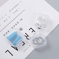 Mini Storage Box Transparent Plastic Jewelry Small Storage Box Earrings Rings Collecting Case Rectangle Storage Container