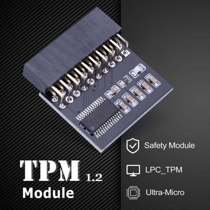 ตัวประมวลผลการเข้ารหัส-tpm1-2ขนาดเล็ก-lpc-20พินโมดูลการเข้ารหัสโมดูลการเข้ารหัสระยะไกลอะไหล่โมดูลการเข้ารหัสระยะไกลสำหรับชิ้นส่วนโมดูลการเข้ารหัส-msi-กิกะไบต์