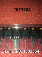 【SALE】 climsoftberre1981 50ชิ้น/ล็อต IRF3708 IRF3708PBF TO-220 30V 62A MOS ทรานซิสเตอร์สนาม