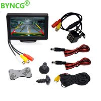 BYNCG Car Rear View Camera or with 4.3 Inch Table Monitor TFT Mirror for Parking Reverse Backup System Night Vision Waterproof