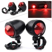 2pcs Universal LED Turn Signal Light Motorcycle Scooters Indicators Blinkers Smoke Amber Signal Lamp For Chopper Bobber Cruisers