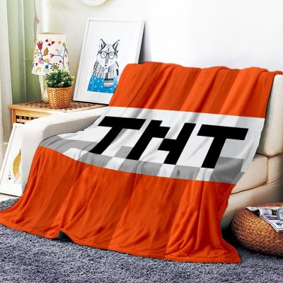 （in stock）TNT plush blanket throw sofa home decoration heating washable blanket（Can send pictures for customization）