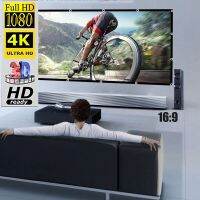 จอโปรเจคเตอร์ผ้ากันแสงหน้าจอ HD 4K 60 84 100 130นิ้วผ้าสำหรับ Eespon Benq TD96โฮมเธียเตอร์สำหรับครอบครัว