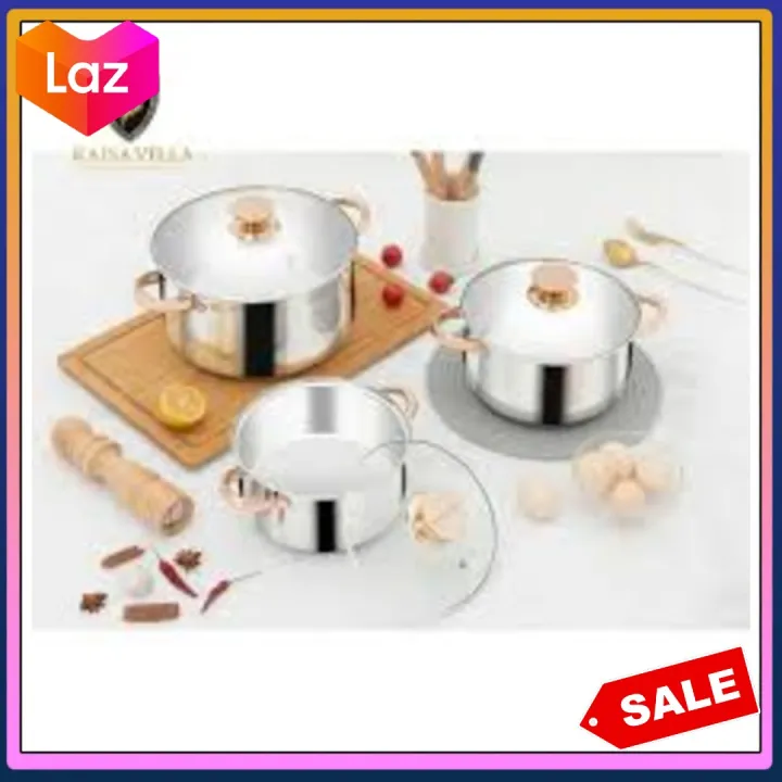 Original Kaisa Villa KV1004 12 Piece Stainless Steel Induction