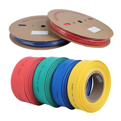 10M/LOT Heat shrink tube 1/2/3/4/5/6/8/10/12/14/16/18/20/25/30mm Insulation Sleeving Shrinking Tubing Wiring Accessories Cable Management
