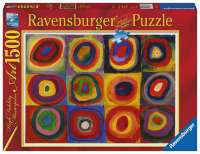 จิ๊กซอว์ Ravensburger - Color Study of Squares and Circles  1500 piece  (ของแท้  มีสินค้าพร้อมส่ง)