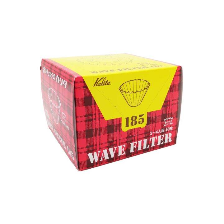 Kalita Wave White Filter Paper 185 50s Lazada