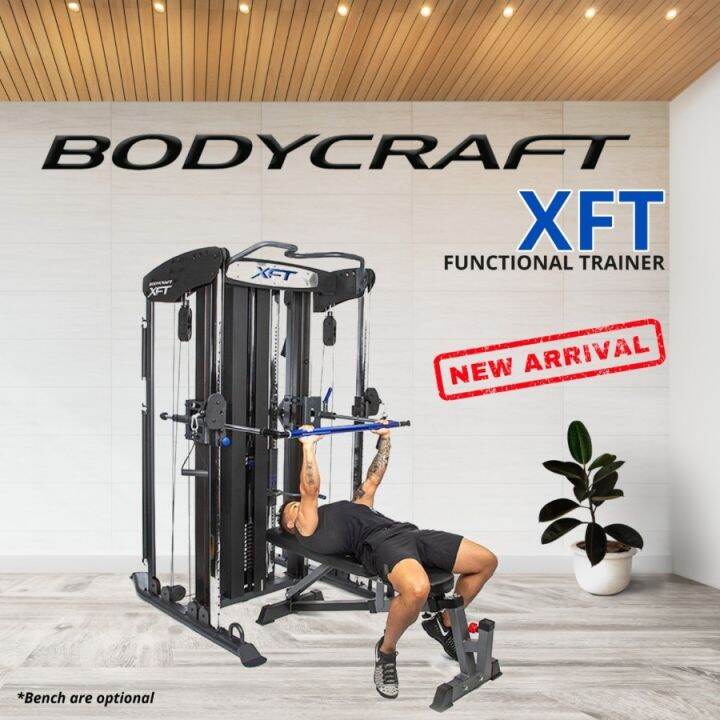 Bodycraft XFT Complete Strength Functionel Trainer / Alat Fitnes Gym
