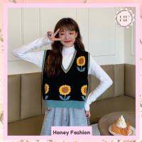 Honey Fashion - เสื้อกั๊กน่ารัก หรูหรา รุ่นล่าสุด V718