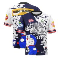 Men Shirts Chang Beer Thailand Elephant Jersey Retro Unisex virus T-Shirt custom 3D printing sublimation doraemon short sleeve t-shirt