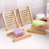 Handmade wooden soap box frame creative contracted bathroom toilet soap natural bamboo drop Food Storage  Dispensers