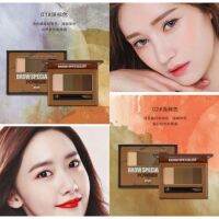 แท้?100% Jojo Secret Compact Eyebrow บราวส์ ซีเคร็ท คิ้วตลับ คิ้วฝุ่น รหัส 75040