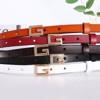 【CW】 children women 39;s leather belt High Quality Casual Genuine Real Leather Brand New Arrival Luxury Brand women Designer belts g 106