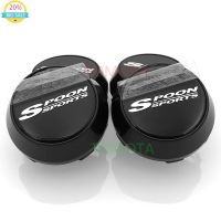 (4PCS) 60mm Spoon Sports Wheel Center Cap Rim Hub Cap Dustproof Cover