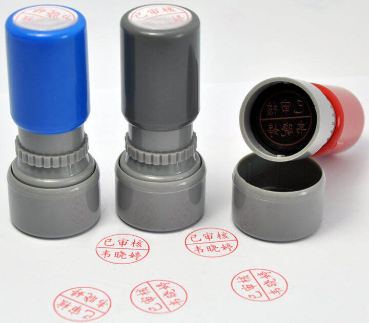 Custom-made quality inspection stamp QC PASS 01 digital seal making ...