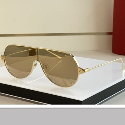 nd Designer Sunglasses Men Women Metal Frame Fashion Mirror es Shades UV400 Vintage Glasses Comes in Packaging