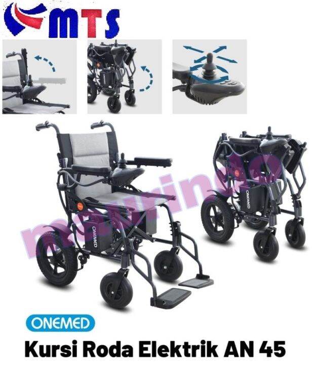 COD Kursi Roda LISTRIK Elektrik Onemed AN 45 Electric Wheel Chair