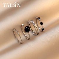 Talan แหวนฮิปฮอปบุคลิกภาพดูเท่แฟชั่นสไตล์เกาหลี,แหวนสวมข้อนิ้วสไตล์เกาหลีสไตล์เย็นแหวนใส่นิ้วดัชนีเทรนด์ใหม่