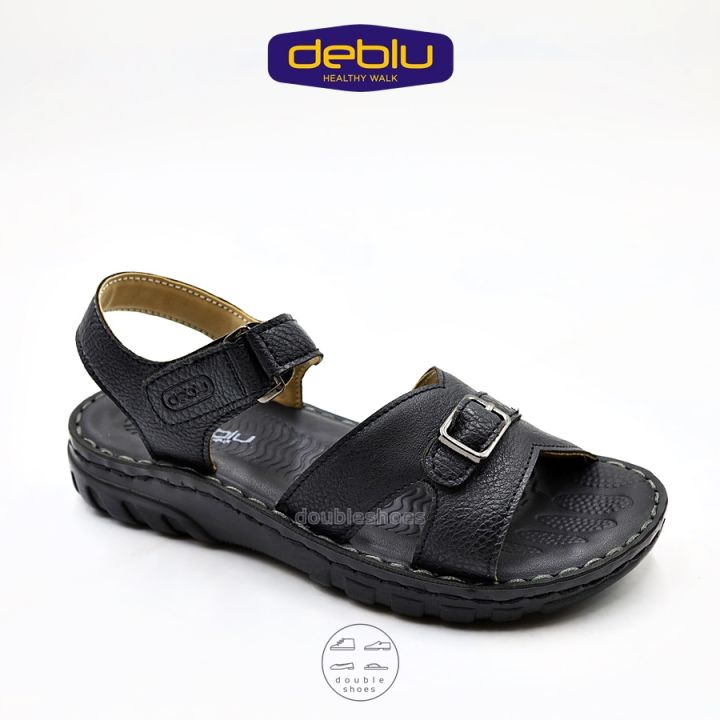 deblu-รองเท้าแตะรัดส้นผู้หญิง-รองเท้าเพื่อสุขภาพ-พื้นนุ่ม-เย็บพื้น-รุ่น-l405s-ไซส์-36-41