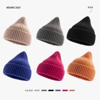 【YD】 Warm Soft Knitted Hats Mens Womens Color