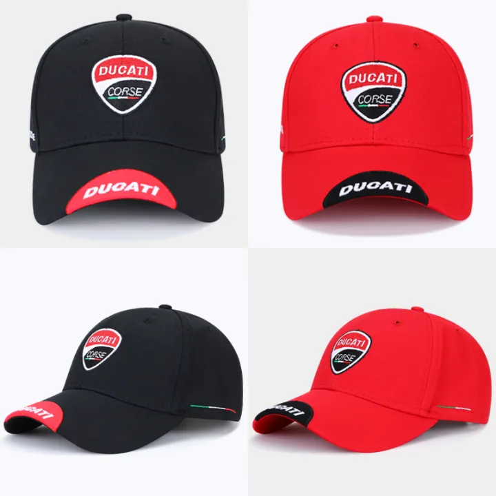 Ducati Motorcycle Hat Cap Racing Men Women Peaked cap Riding cap Racing cap Lazada PH
