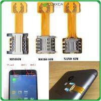 CLMXCA Universal DIY TF สำหรับ Micro SD Extender อะแดปเตอร์สองซิมการ์ด Nano Cato สล็อตซิมไฮบริด