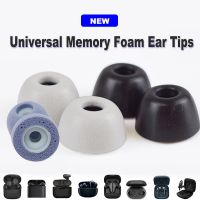 【cw】 Memory Foam Ear Tips Air2 Oppo Enco X w31 51 Air Powerbeats Caps 1