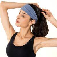 {Feili Sports Outdoor} ผู้หญิง39; S Headbands ยืดหยุ่นยางรัดผมออกกำลังกายผ้าโพกศีรษะวิ่ง Headwrap กันลื่นห่อโยคะเหงื่อสำหรับเด็กผู้หญิง