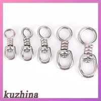 Kuzhina สแตนเลส3ชิ้นแบบหมุนได้สำหรับตกปลาทูน่า Longline ในทะเลเส้นยาว