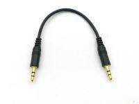 2pcs 3.5mm 1/8 male mini plug monaural Stereo audio connector cable 15cm/20cm/30cm/50cm/100cmWires Leads Adapters