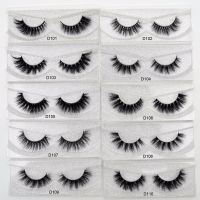 Visofree Eyelashes 3D Mink Lashes natural handmade lashes long soft false eyelashes High Volume Cruelty Free Mink lashes D101