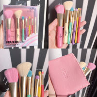 ODBO Perfect Brush Beauty Tools ชุดแปรงแต่งหน้า 7 ชิ้น พร้อมกระเป๋าเก็บแปรง