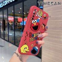 Yiเวปไซต์เคสสำหรับ Realme 5 5i 5S 6i 5 Pro Q,เคสแฟชั่นลายมอนสเตอร์ใหม่เคสโทรศัพท์ขอบสี่เหลี่ยมเคสซิลิโคนฝาครอบหลังเต็มตัวแบบดั้งเดิมเคสกล้องกันกระแทก