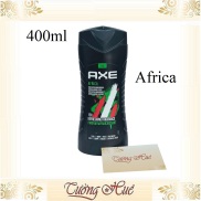 Tắm Gội Rửa Mặt Nam Axe 3in1 Size XL Africa - 400ml
