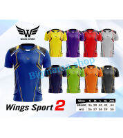 เสื้อบอล wings sport 2 ราคาถูก สำหรับใส่เล่นกีฬา