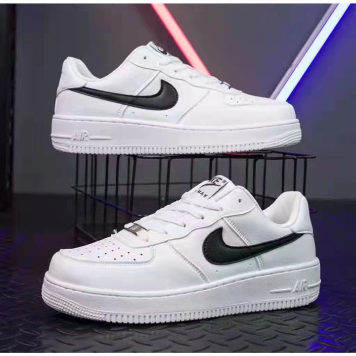 Air Force 1 Fashion allwhite Lowcut Shoes for ladies and mens #1177 ...