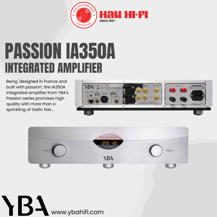 YBA Passion IA350A Integrated Amplifier Review