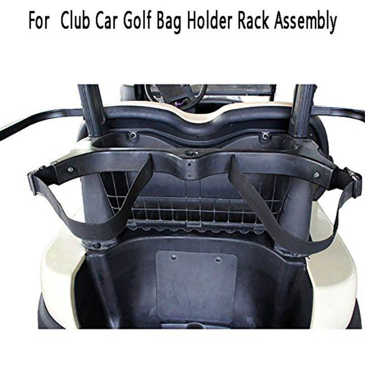 Golf Bag Holder Bracket Attachment Cart Rear Seat for EZGO Club Car