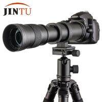 JINTU 420-1600มม. 800มม. F/8.3เลนส์กล้องกล้องโทรทรรศน์เลนส์กล้องโทรศัพท์สำหรับ Nikon D3100 D3200 D3400 D5500 D5200 D5600 D7200 D7500 D90