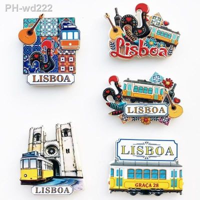 Portugal Lisbon Travelling Fridge Stickers Creative Tourist Souvenirs Home Decor Fridge Magnets Message Board Magnetic Stickers