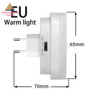 【?คลังสินค้าพร้อม + ปลาค็อด?เครื่องมือใช้ในครัวเรือน-ไฟไฟ LED กลางคืน AC85-240V ปลั๊กไฟเข้าไปในผนังพร้อมเซ็นเซอร์พลบค่ำถึงรุ่งอรุณกลับอัตโนมัติเปิดและปิดไฟกลางคืนสำหรับห้องน้ำห้องนอนเด็ก